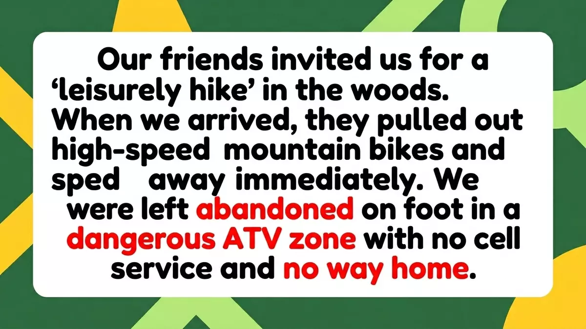 Active ATV Trail Abandonment Sparks Nationwide Outrage Over Broken Friendship Etiquette