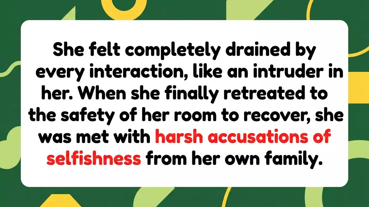 Bound to Solitude: Teenager Faces Accusations of “Selfishness” Over Extreme Social Burnout